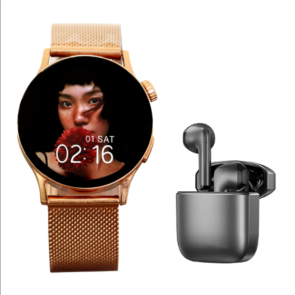 Fırsat Seti GT2 Akıllı Saat ve Quantum Bluetooth Kulaklık