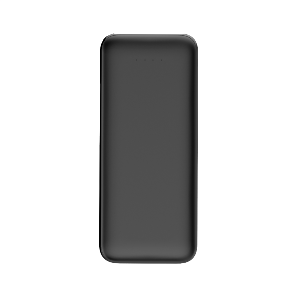 Thin 5B Slim Ultra ince 5000mAh Powerbank Taşınabilir Şarj Cijhazı Type-C / USB / Total Output 2.1A max Siyah