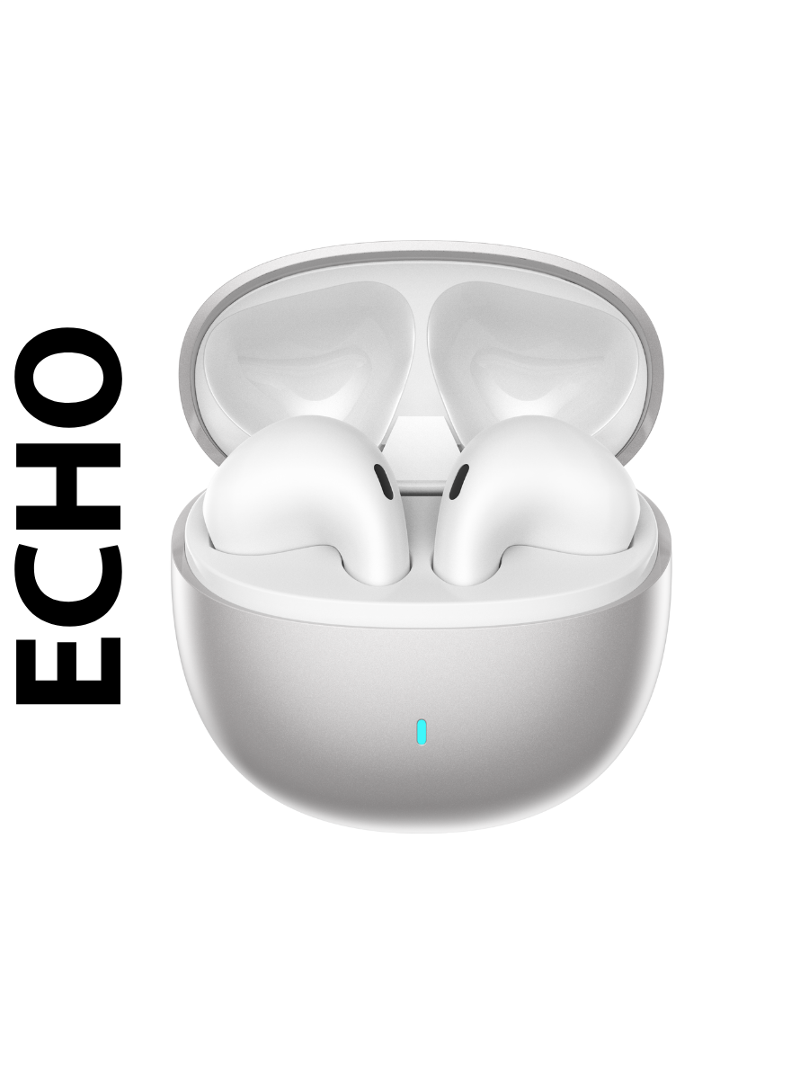 Logia Lexia Echo Kablosuz Kulakiçi Bluetooth Kulaklık Gümüş Renk