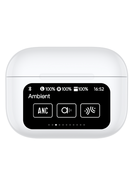 Logia Lexia Dokunmatik Led Ekranlı Bluetooth Kulaklık Touch Lite Beyaz Renk Bluetooth Kulaklık