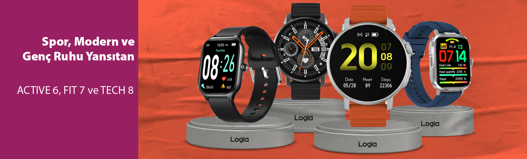 Logia H12 Mini Akıllı Saat